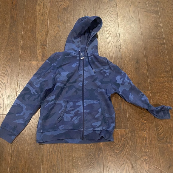 Polo Ralph Lauren Other - Polo Ralph Lauren men’s xl hoody blue army print great condition